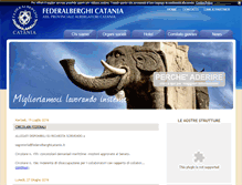 Tablet Screenshot of federalberghicatania.it